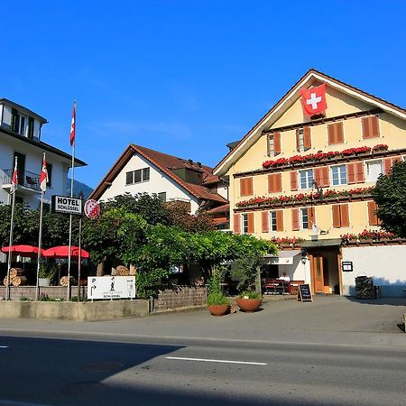 Landgasthof Schlussel Alpnach Otel Dış mekan fotoğraf